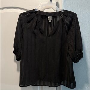 Worthington Elegant Black Blouse